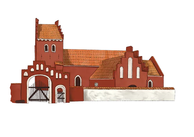 Illustration af Gershøj Kirke