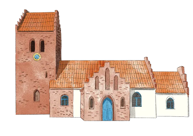 Illustration af Osted Kirke