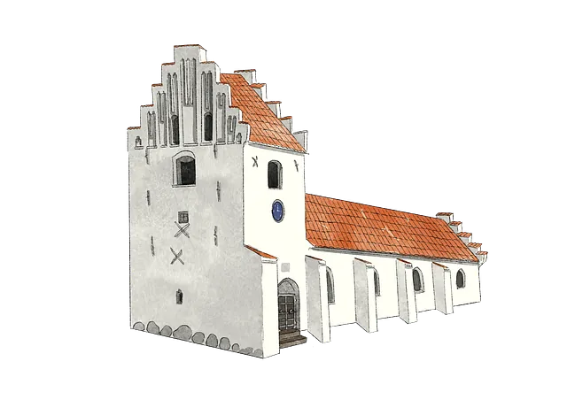 Illustrations af Kirke Hvalsø Kirke
