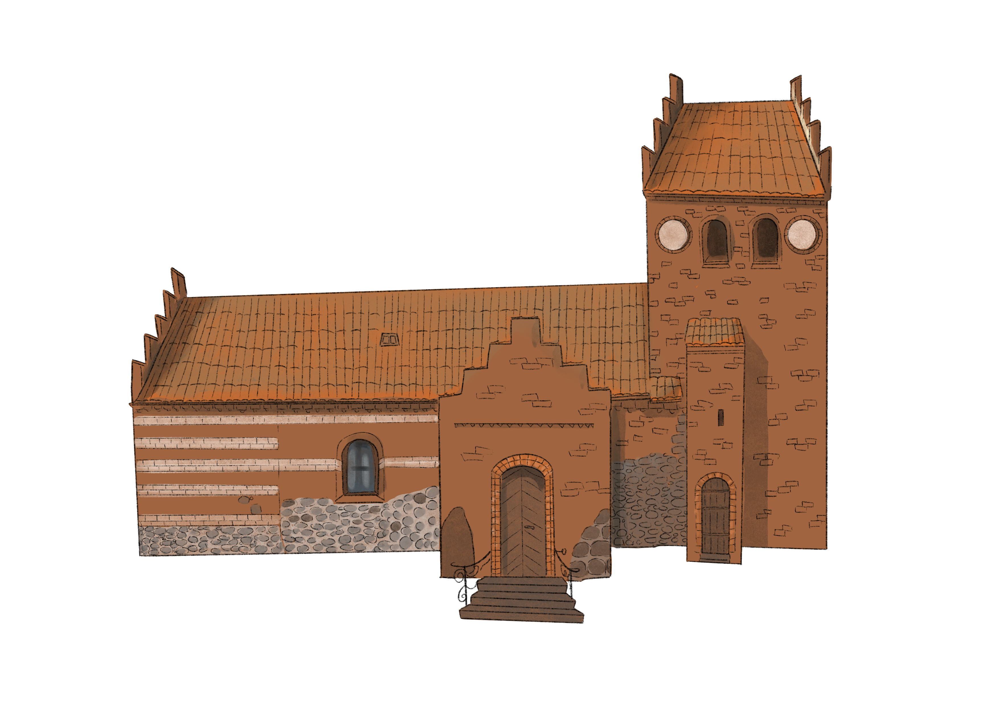 Illustrations af Særløse Kirke